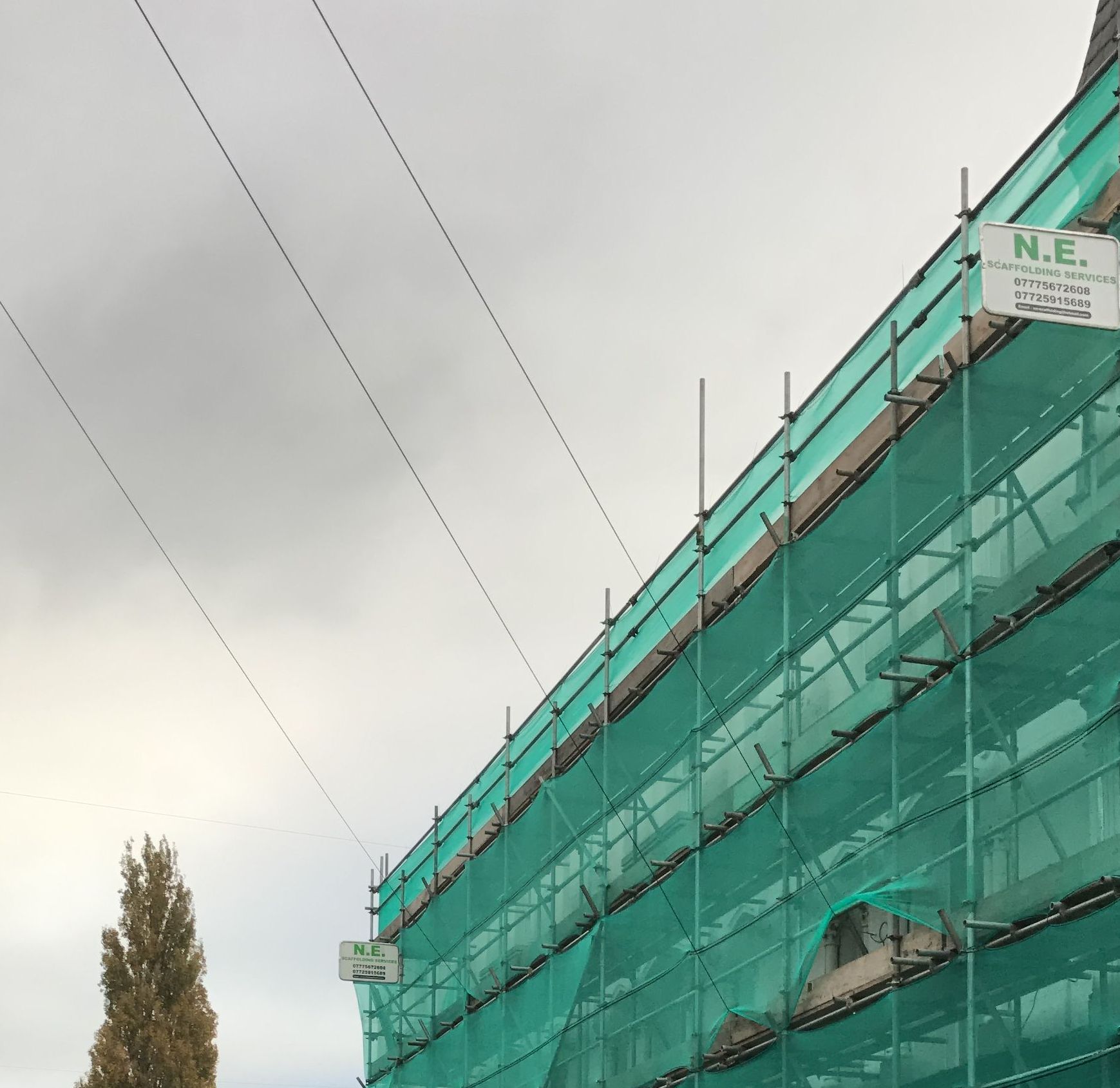 recent project for scaffolding in st helens